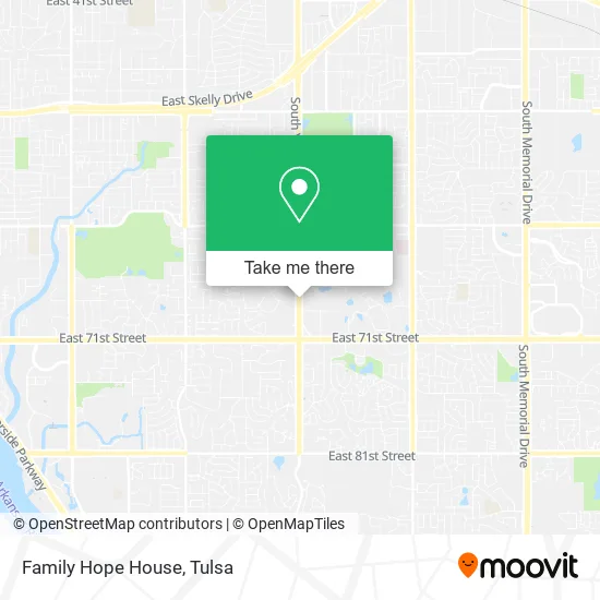 Family Hope House map