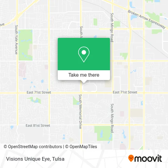 Visions Unique Eye map