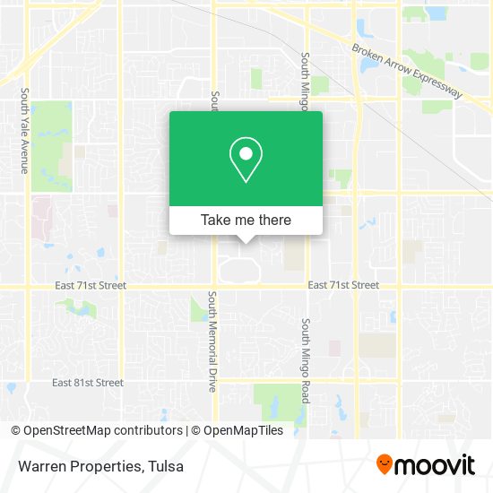 Warren Properties map