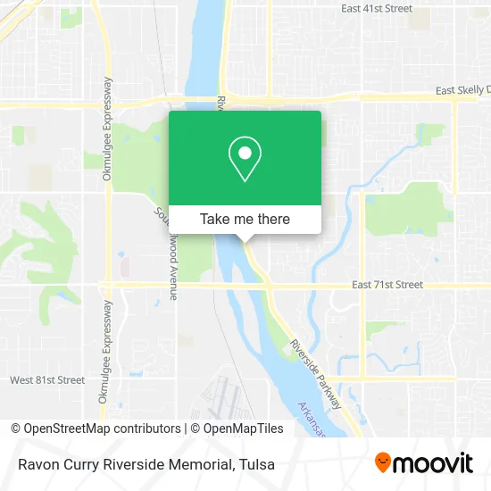 Ravon Curry Riverside Memorial map