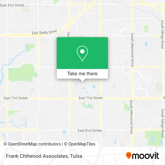 Frank Chitwood Associates map