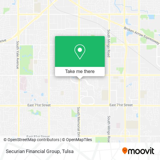 Securian Financial Group map