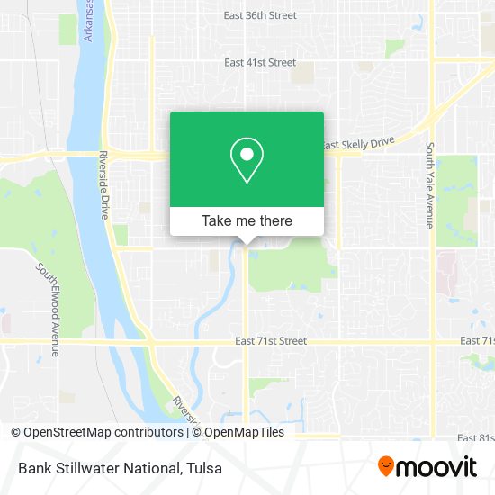 Bank Stillwater National map