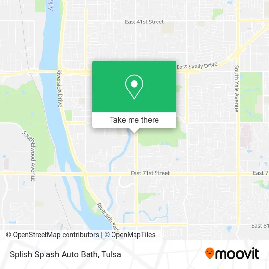 Splish Splash Auto Bath map