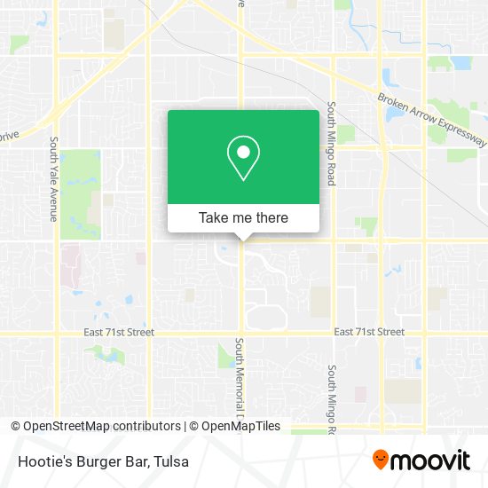 Hootie's Burger Bar map