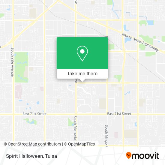 Spirit Halloween map