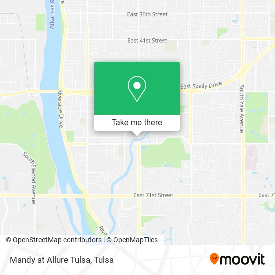 Mandy at Allure Tulsa map