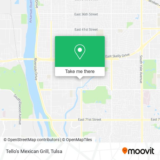 Mapa de Tello's Mexican Grill