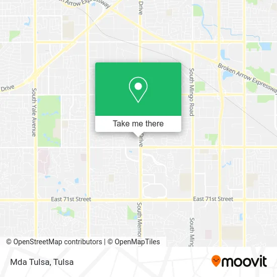 Mda Tulsa map