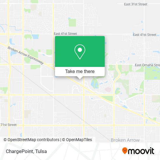 ChargePoint map