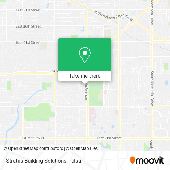 Stratus Building Solutions map