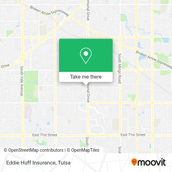 Eddie Huff Insurance map