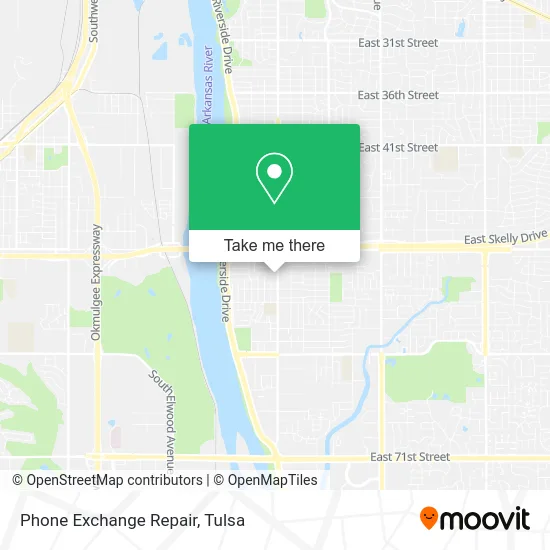 Phone Exchange Repair map