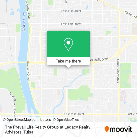 The Prevail Life Realty Group at Legacy Realty Advisors map