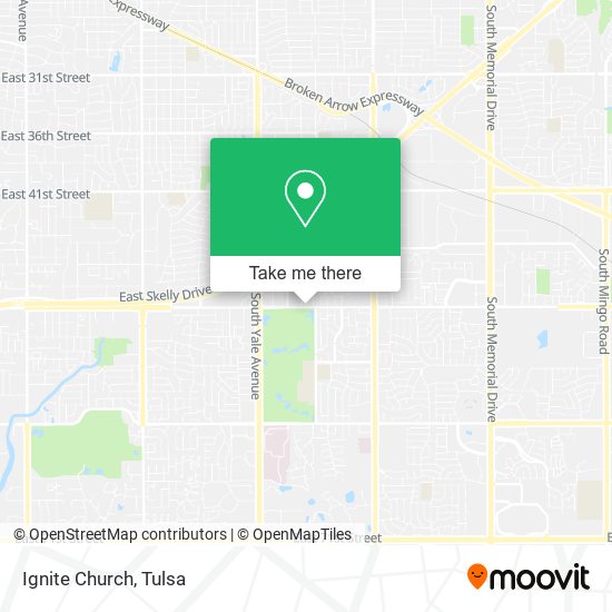 Ignite Church map