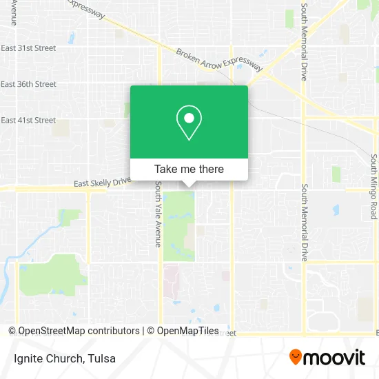 Ignite Church map