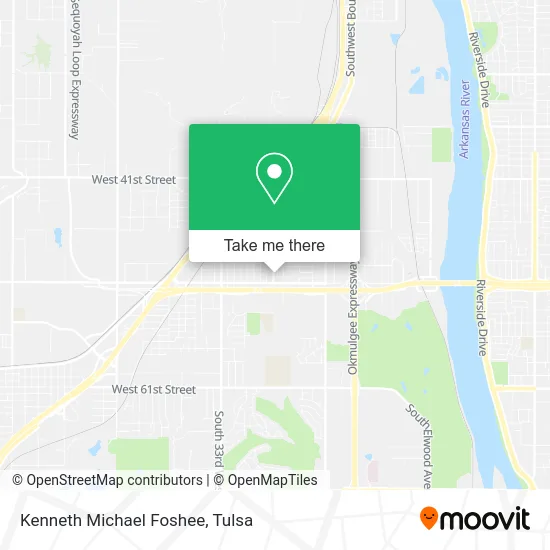 Kenneth Michael Foshee map