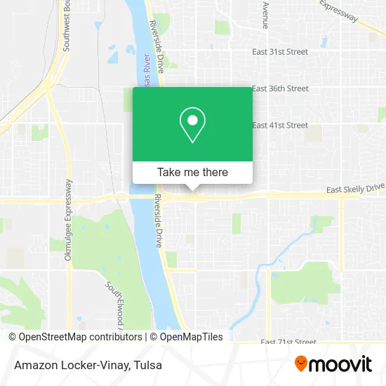 Amazon Locker-Vinay map