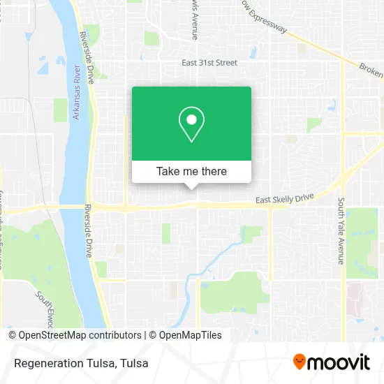 Regeneration Tulsa map