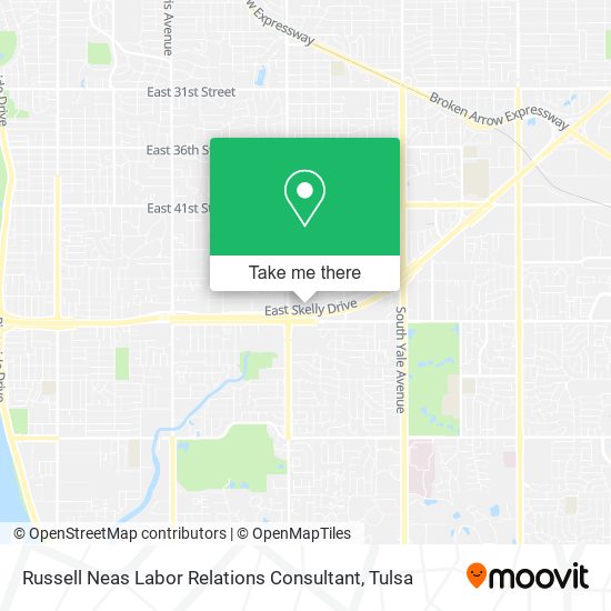 Russell Neas Labor Relations Consultant map