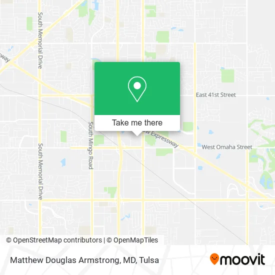Matthew Douglas Armstrong, MD map