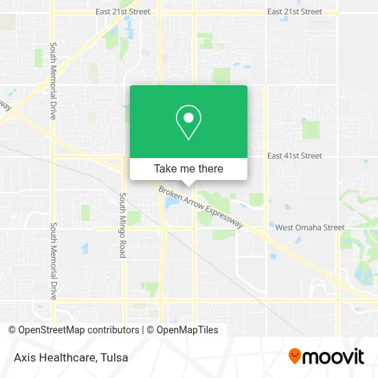 Axis Healthcare map