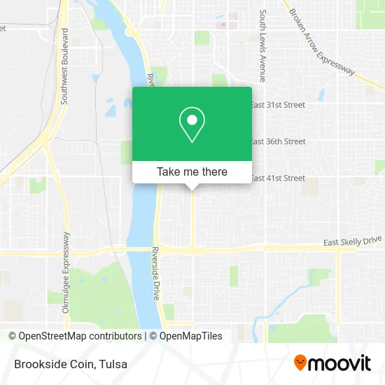Brookside Coin map