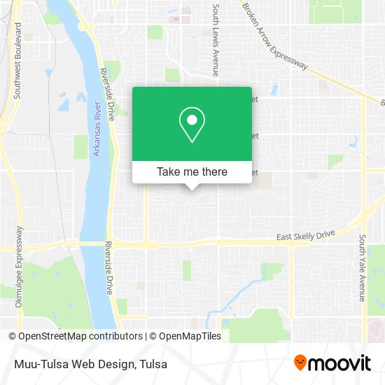 Muu-Tulsa Web Design map