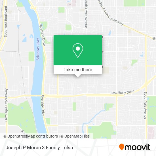 Joseph P Moran 3 Family map