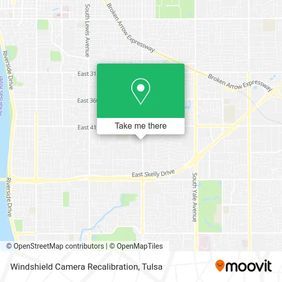 Windshield Camera Recalibration map
