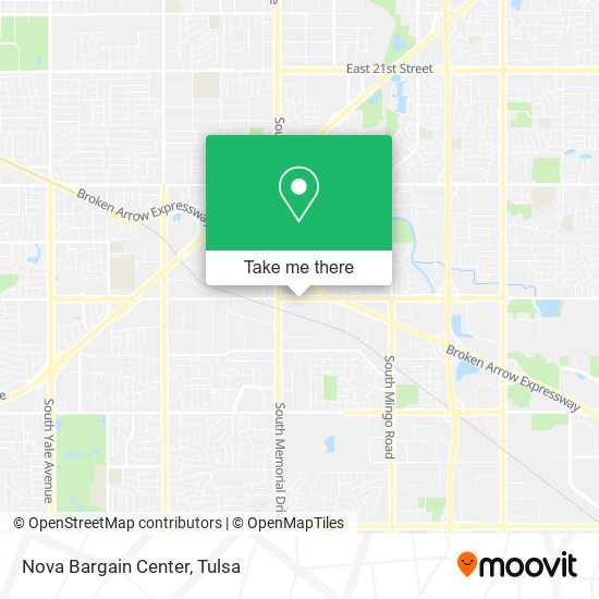 Nova Bargain Center map