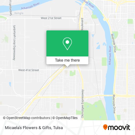 Micaela's Flowers & Gifts map