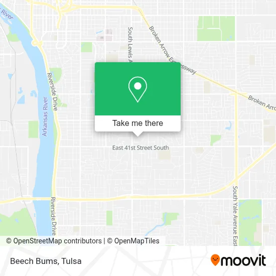 Beech Bums map