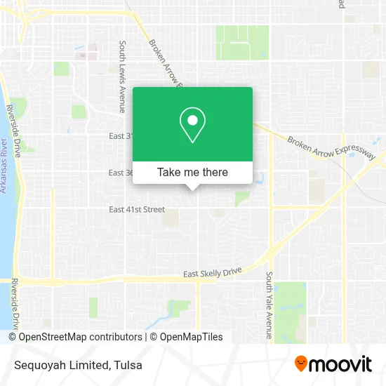 Sequoyah Limited map