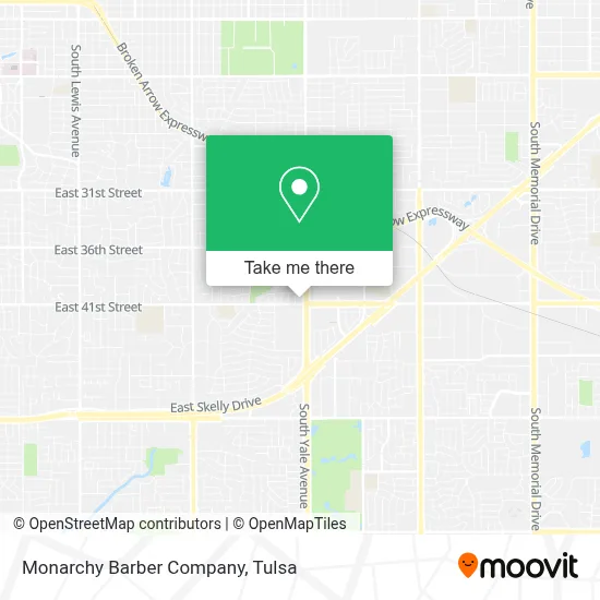 Monarchy Barber Company map