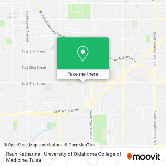 Raun Katharine - University of Oklahoma College of Medicine map