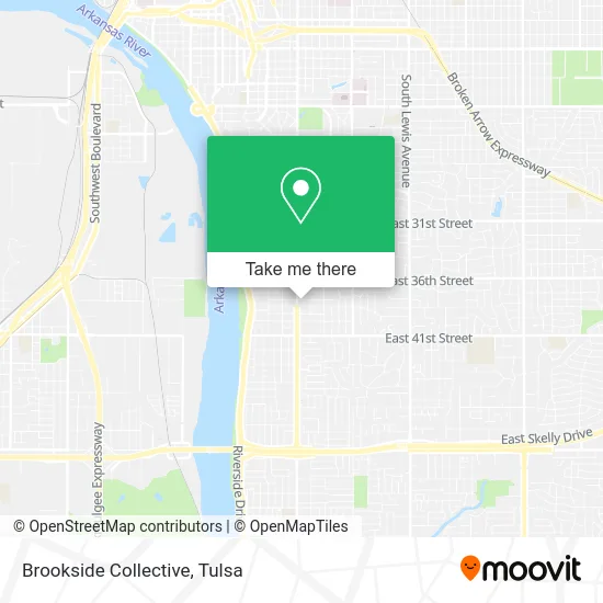 Brookside Collective map