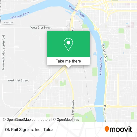 Ok Rail Signals, Inc. map