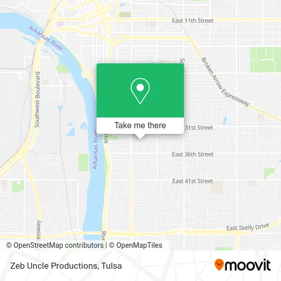 Zeb Uncle Productions map