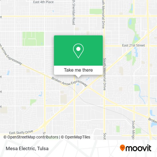 Mesa Electric map