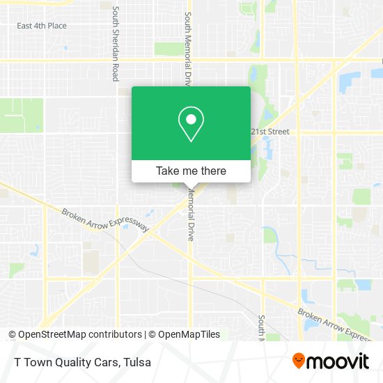 T Town Quality Cars map