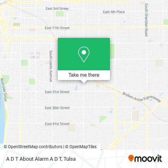 Mapa de A D T About Alarm A D T