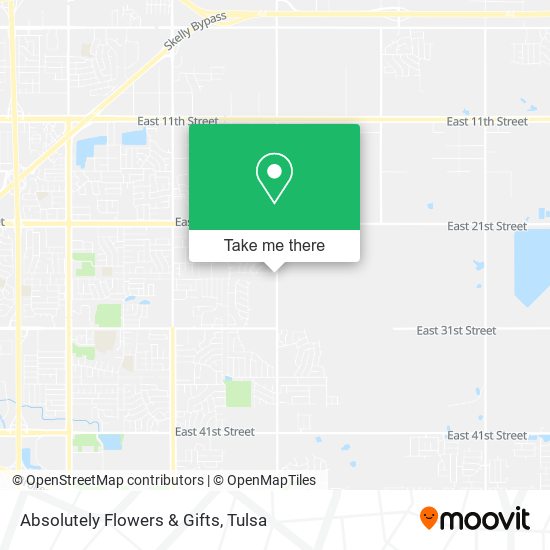Mapa de Absolutely Flowers & Gifts