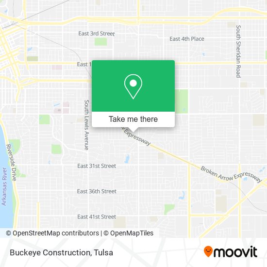 Mapa de Buckeye Construction