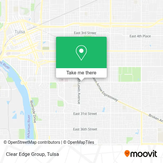 Clear Edge Group map