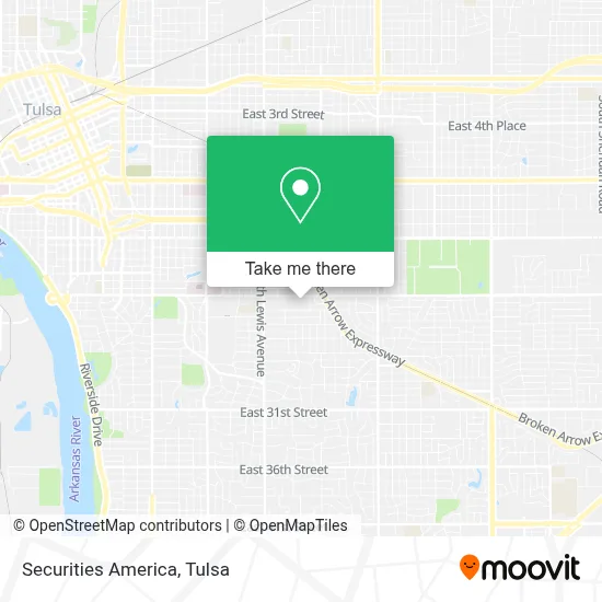 Securities America map