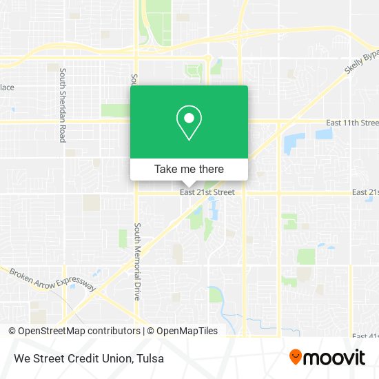 We Street Credit Union map