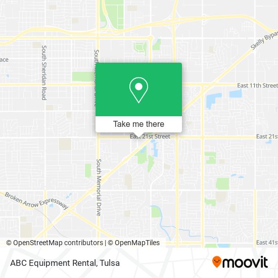 ABC Equipment Rental map