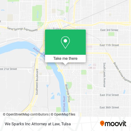 We Sparks Inc Attorney at Law map