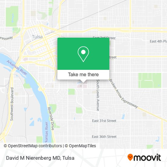 David M Nierenberg MD map